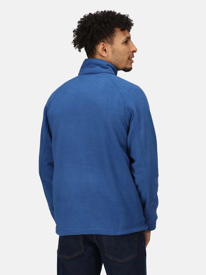 Regatta Mens L/S Fleece Zipper TRF532 (Blue)