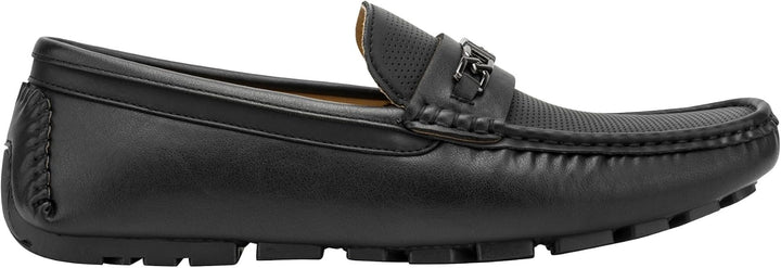 Guess Men Leather Loafer AT-SB-AQLEN
