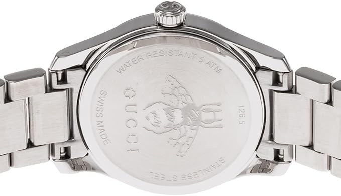 GC Timeless Bee Black Diamond Dial Steel Women's Watch YA1265024