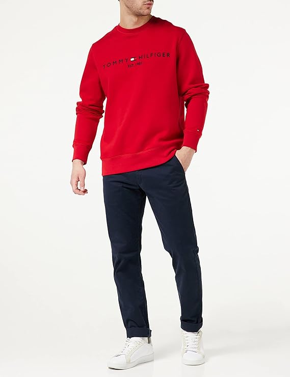 TH Men L/S Cotton Fleece Sweat Shirt 78J6913