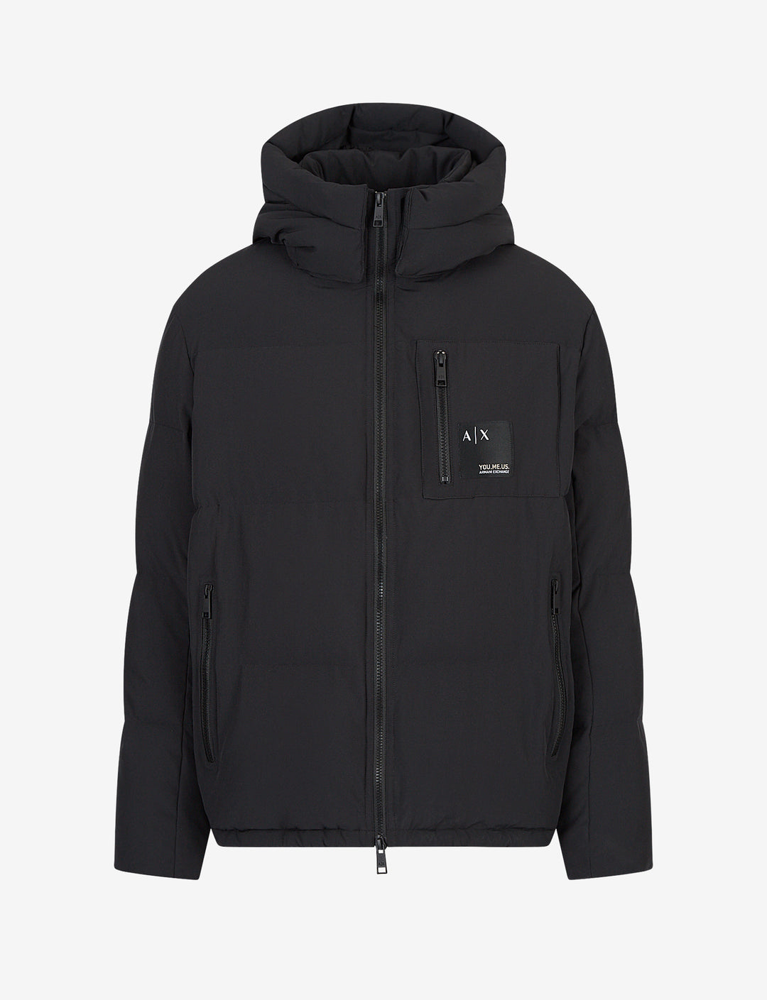 A/X Men L/S Detachable Hood Quilted Jacket AT-SB- 6LZB12