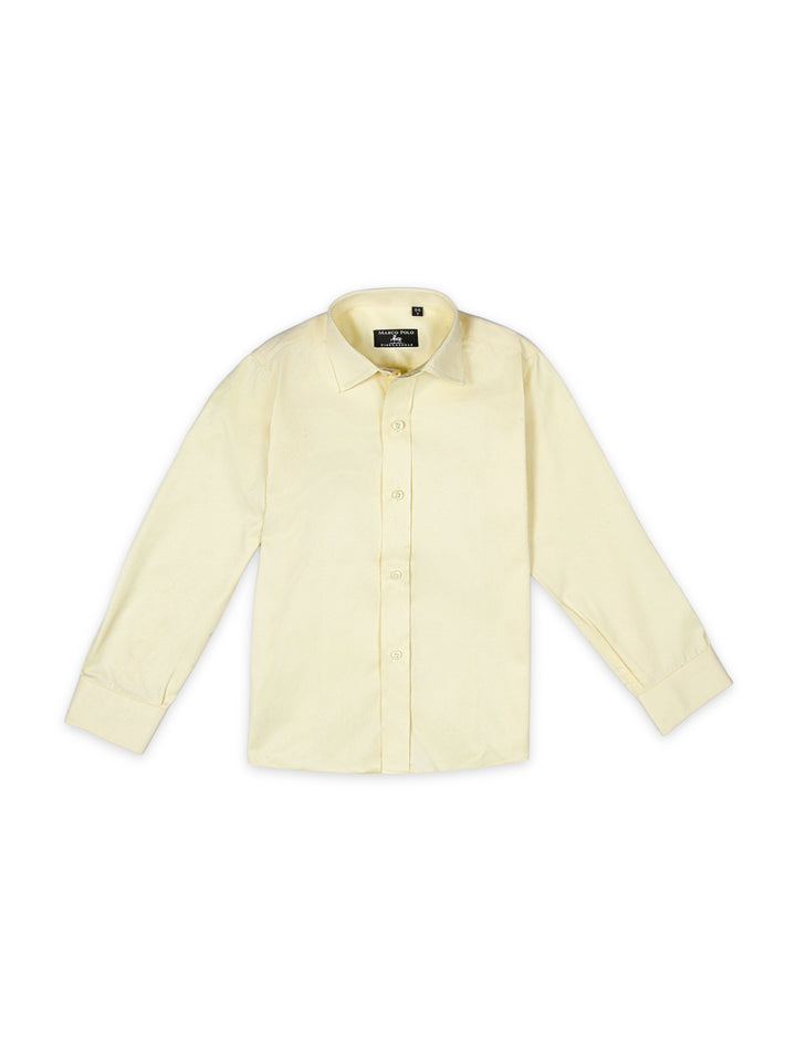 Marco Polo Boys L/S Textured Shirt