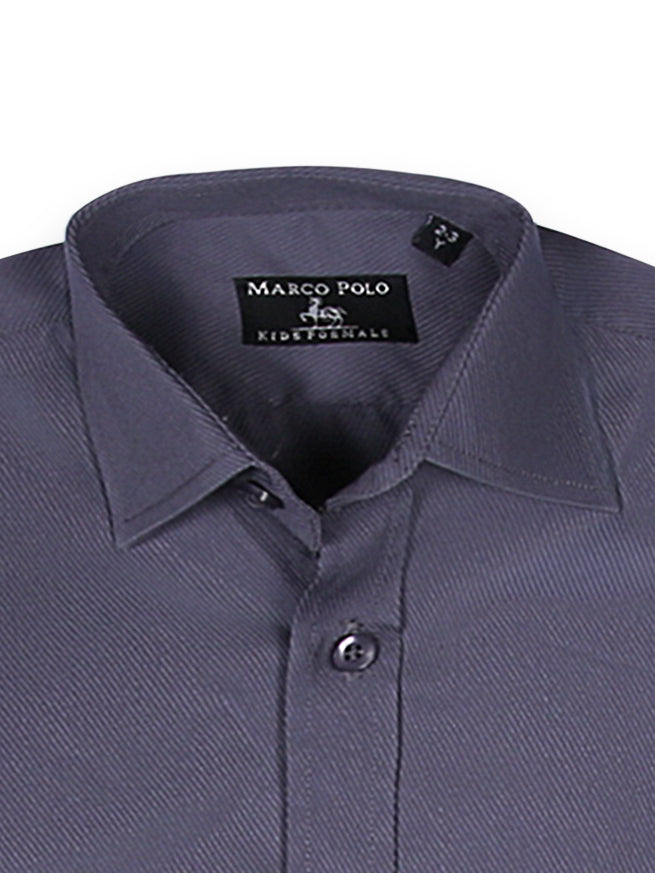 Marco Polo Boys L/S Textured Shirt