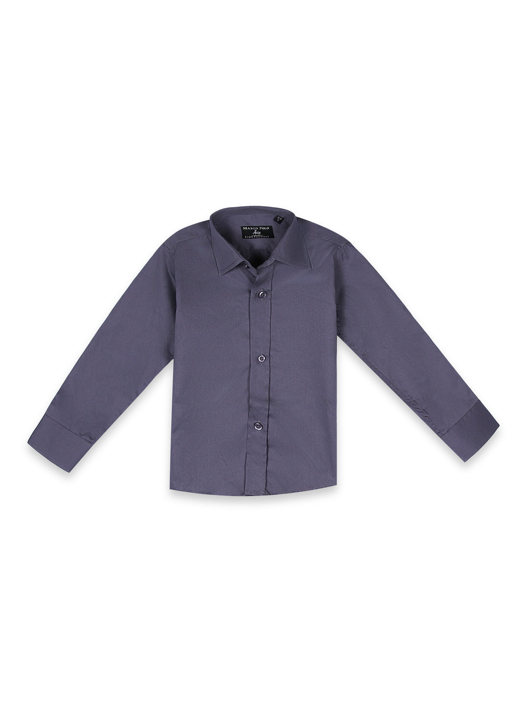 Marco Polo Boys L/S Textured Shirt