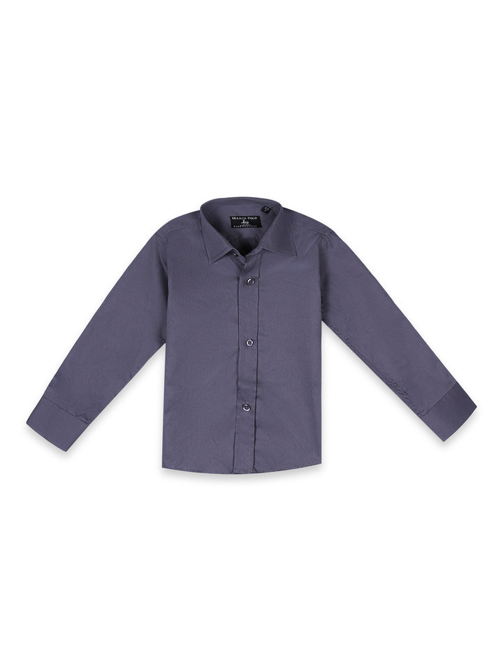 Marco Polo Boys L/S Textured Shirt