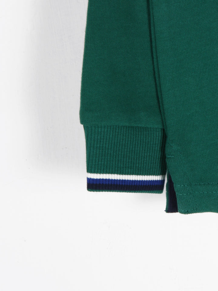 M/S Boys Polo T-Shirt with 84 Patch L/S T882393 (S-21)