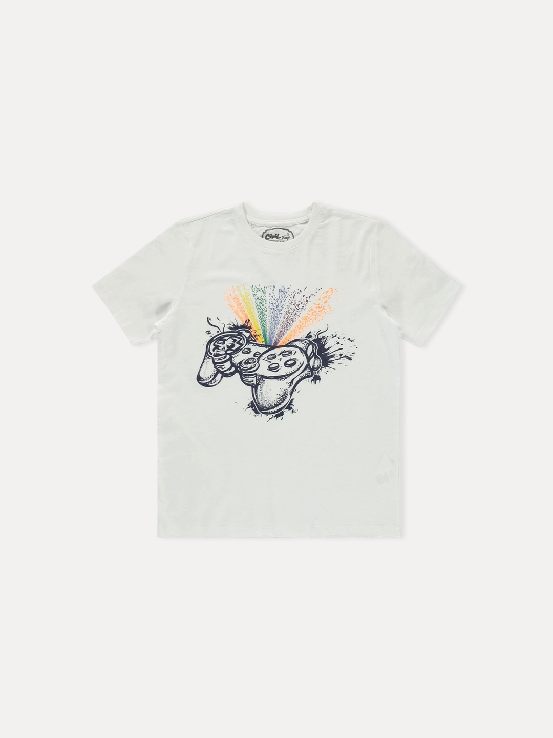 Civil Boys Crew Neck T-Shirt H/S #E096 (S-22)