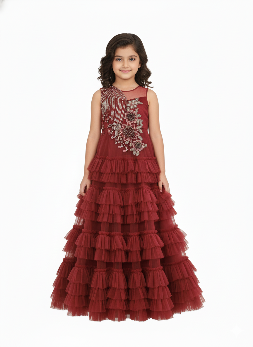 Mini Berry Girls Fancy Maxi H/S #19120 (S-22)