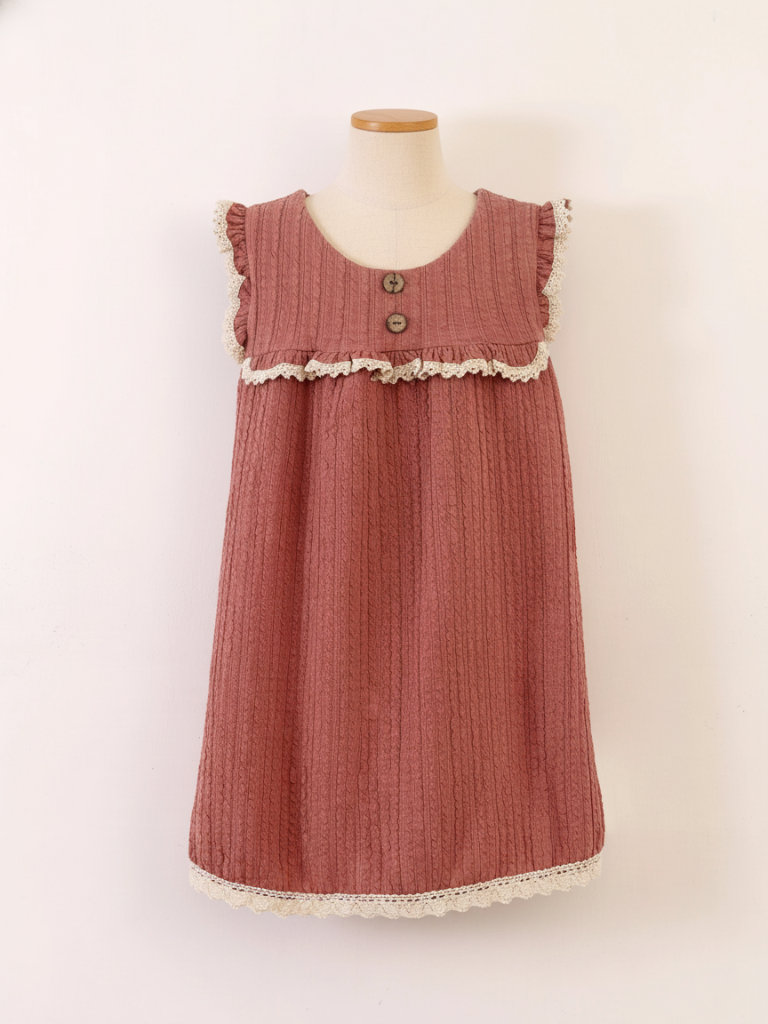 Bebbe Mini Girls 2Pcs Cotton Frock #BM-1894 (S-22)