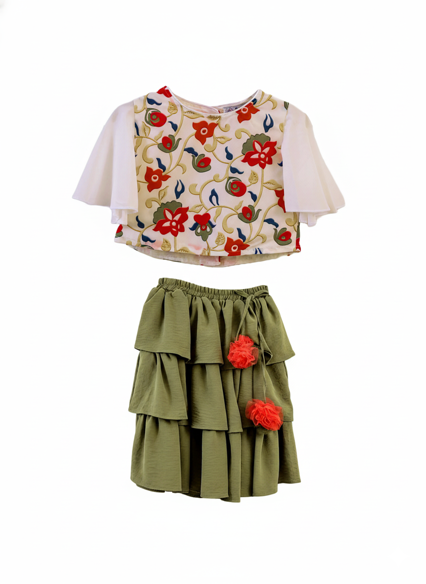 H/C Girls Skirt Suit #0015 (S-22)