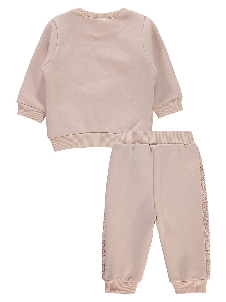 Civil Girls Pajama Suit Fleece L/S 2Pcs #E599 (W-22)