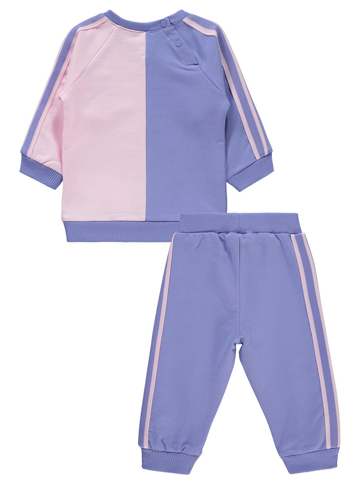 Civil Girls Pajama Suit Cotton L/S 2Pcs #E412 (W-22)