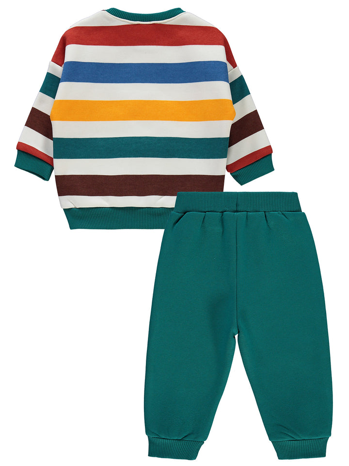 Civil Boys Pajama Suit Fleece L/S 2Pcs #E617 (W-22)