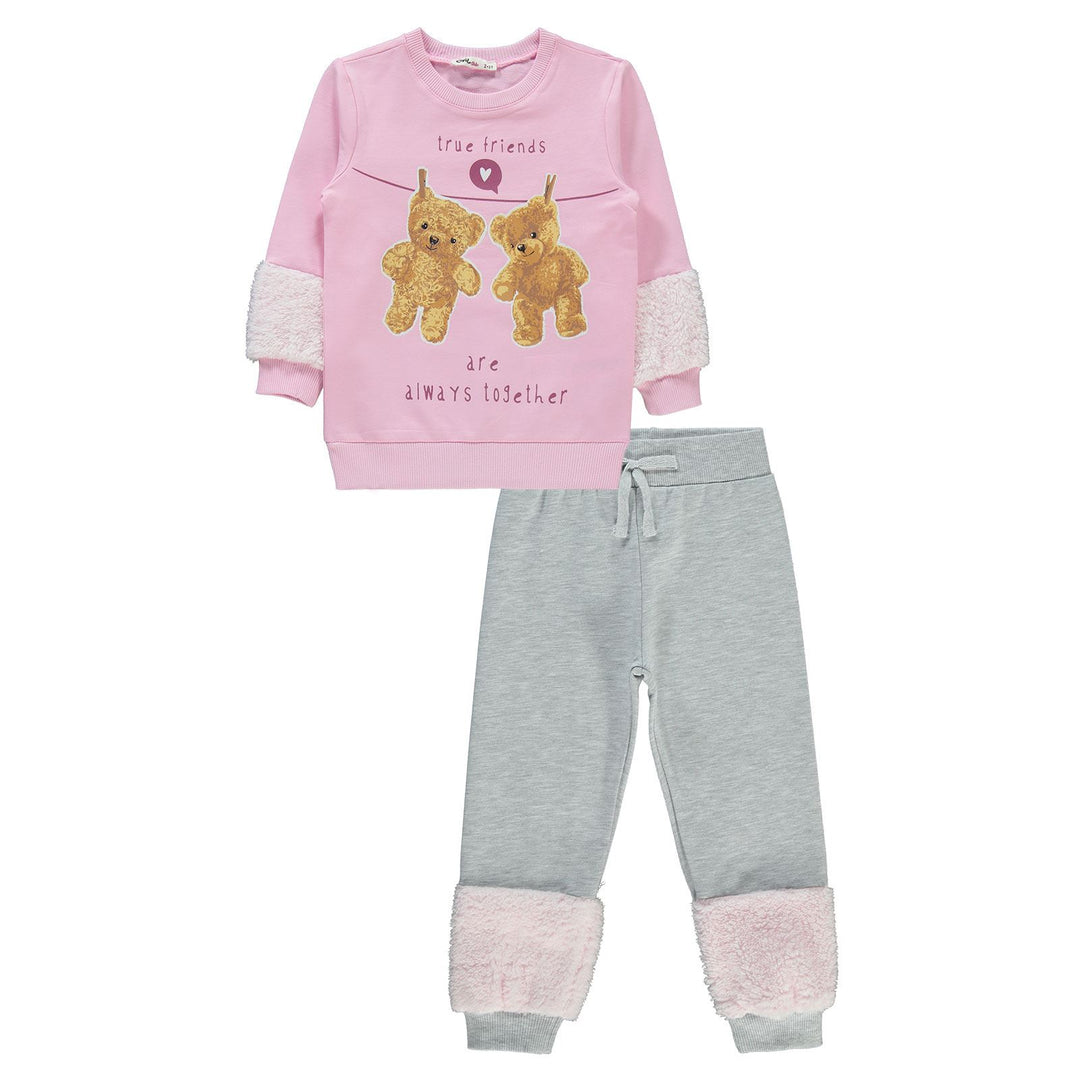 Civil Girls Pajama Suit Cotton L/S 2Pcs #E520 (W-22)