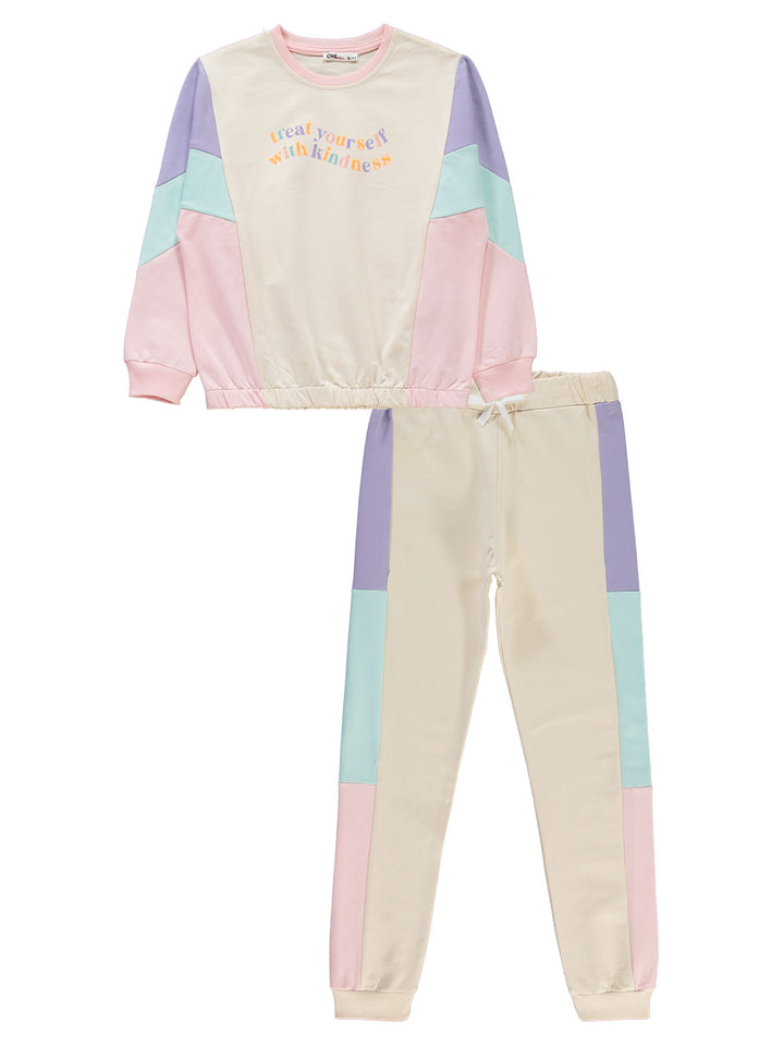 Civil Girls Pajama Suit Cotton L/S 2Pcs #8011 (W-22)