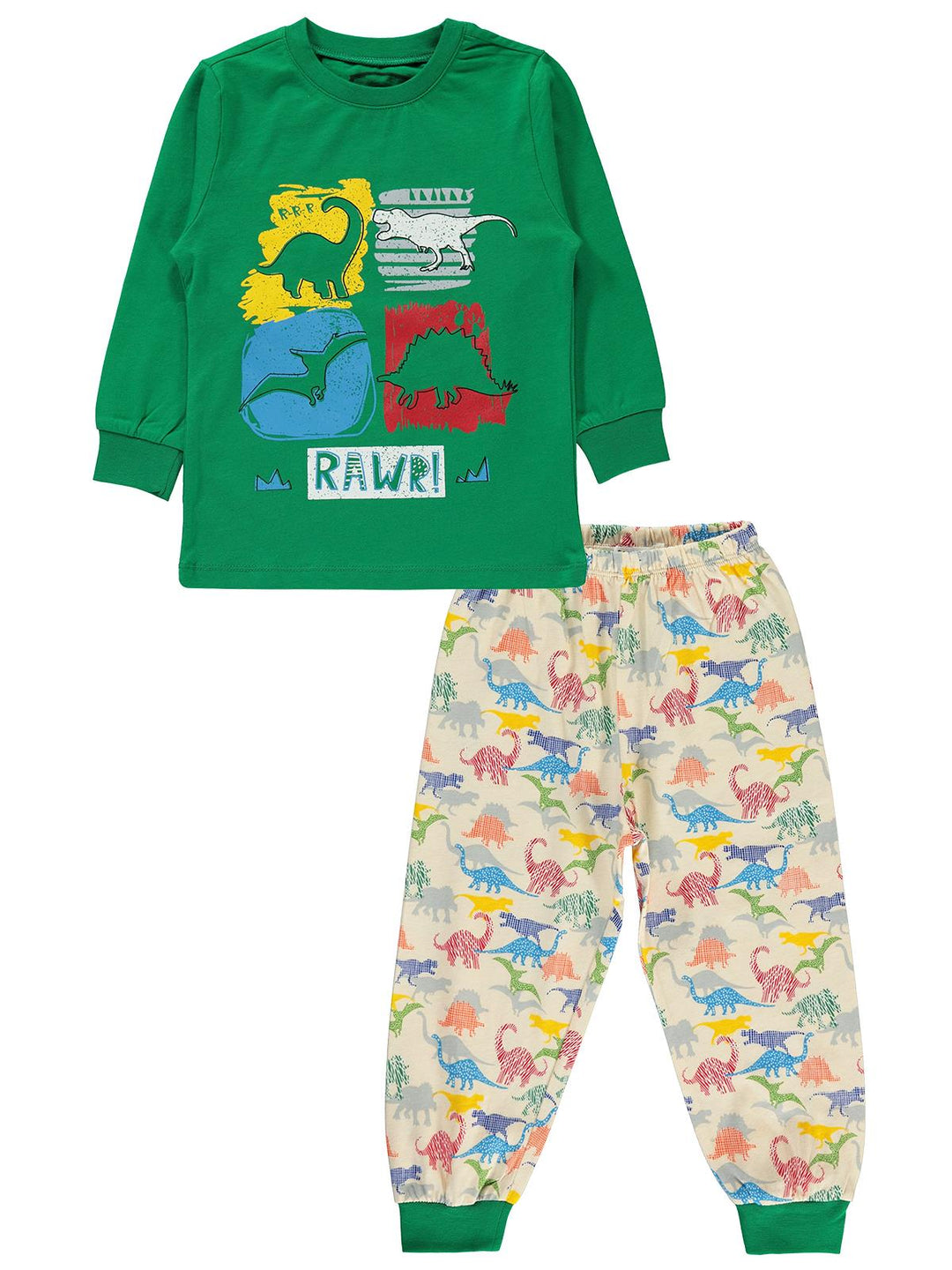 Civil Boys Pajama Suit Cotton L/S 2Pcs #E032 (W-22)