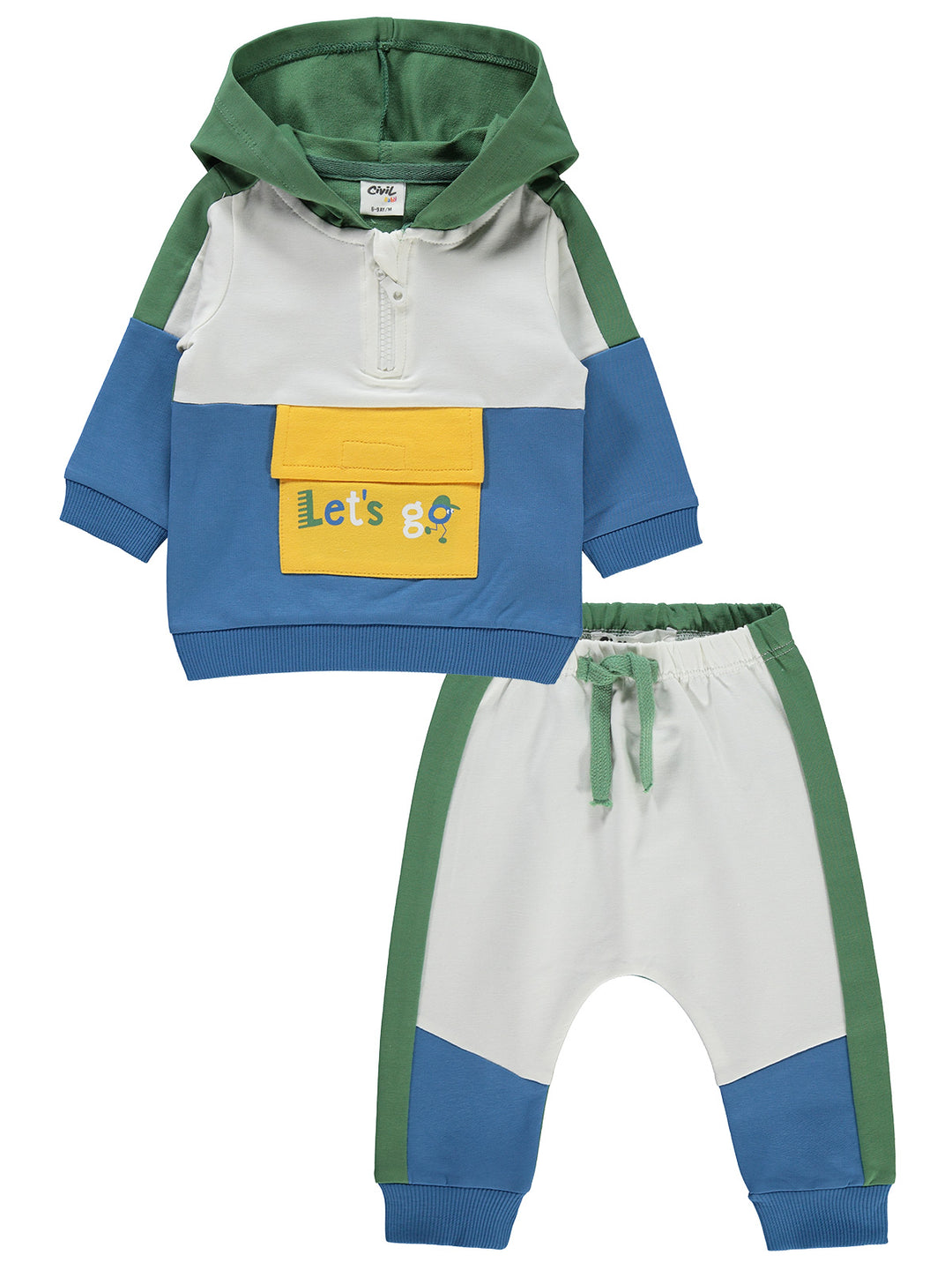 Civil Boys Pajama Suit Cotton L/S 2Pcs #E396 (W-22)