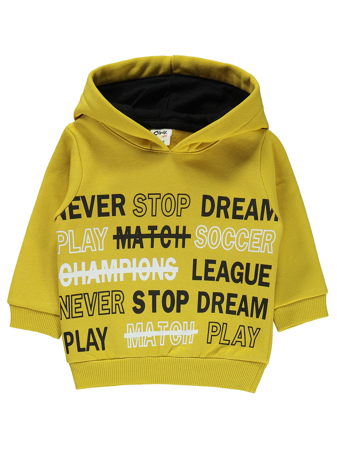 Civil Boys Pajama Suit Fleece L/S 2Pcs #D092 (W-22)