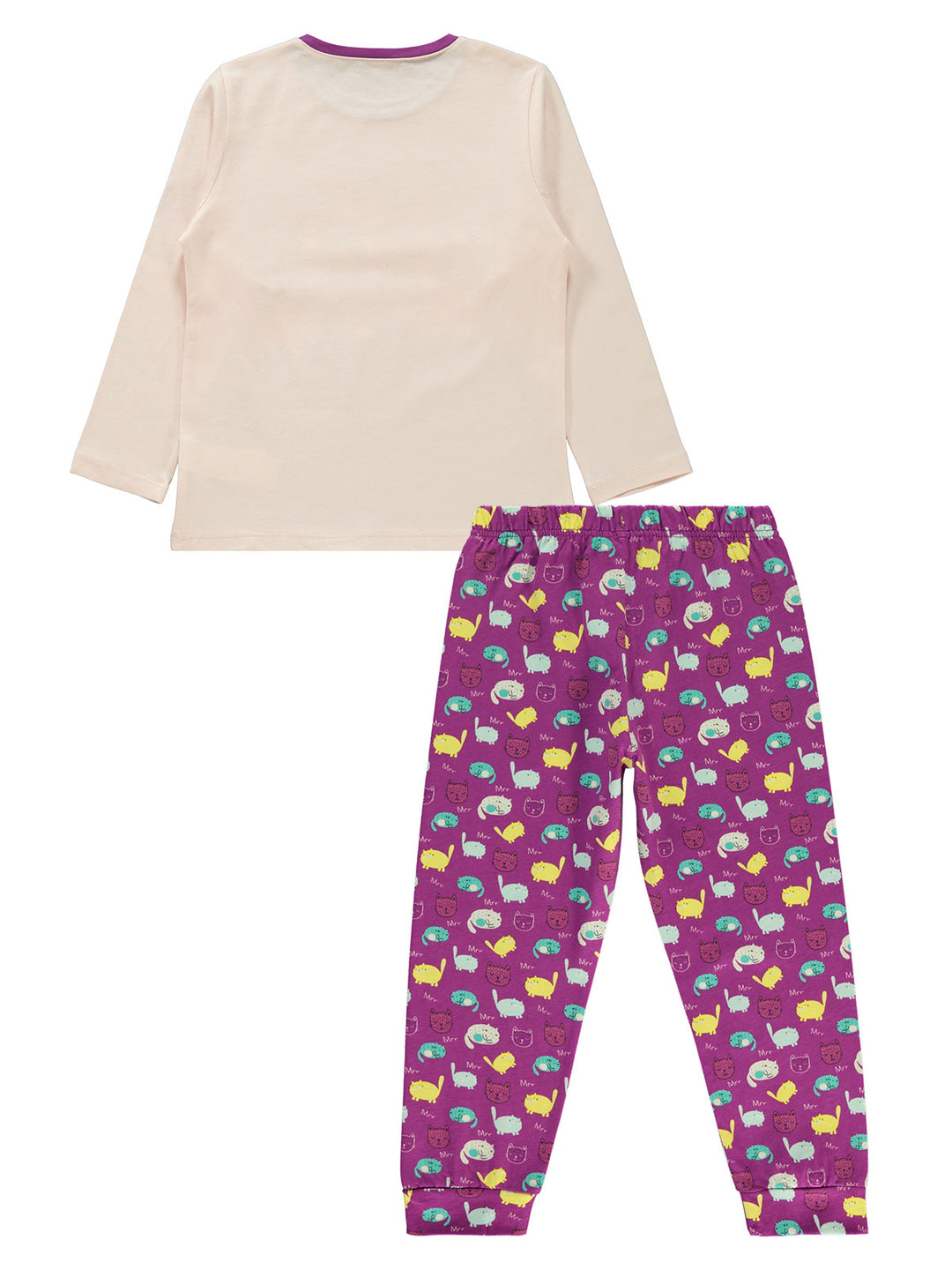Civil Girls Pajama Suit Cotton L/S 2Pcs #0842 (W-22)