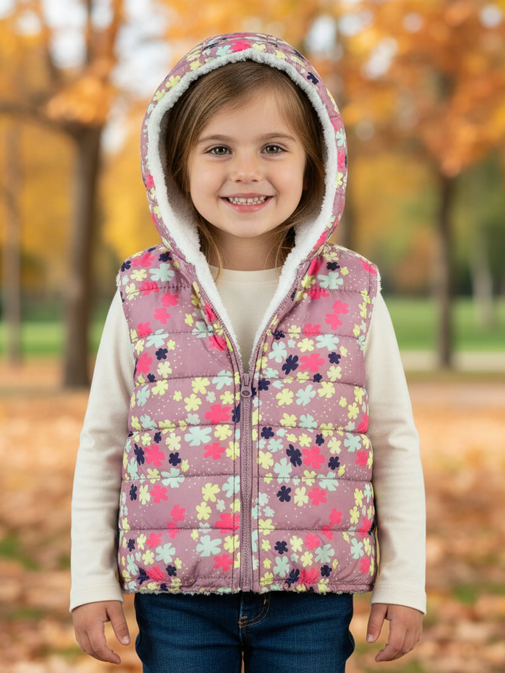 Civil Girls Jacket With Hood S/L #20223 (W-22)
