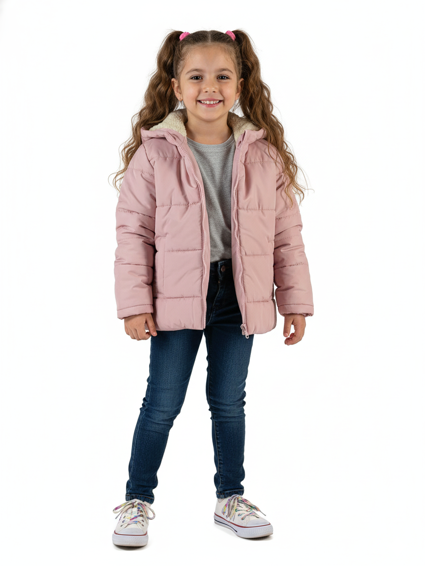 Civil Girls Jacket With Hood L/S #3239