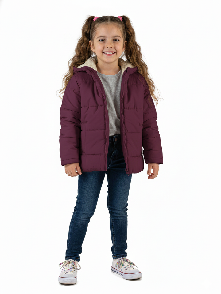 Civil Girls Jacket With Hood L/S #3239 (W-22)