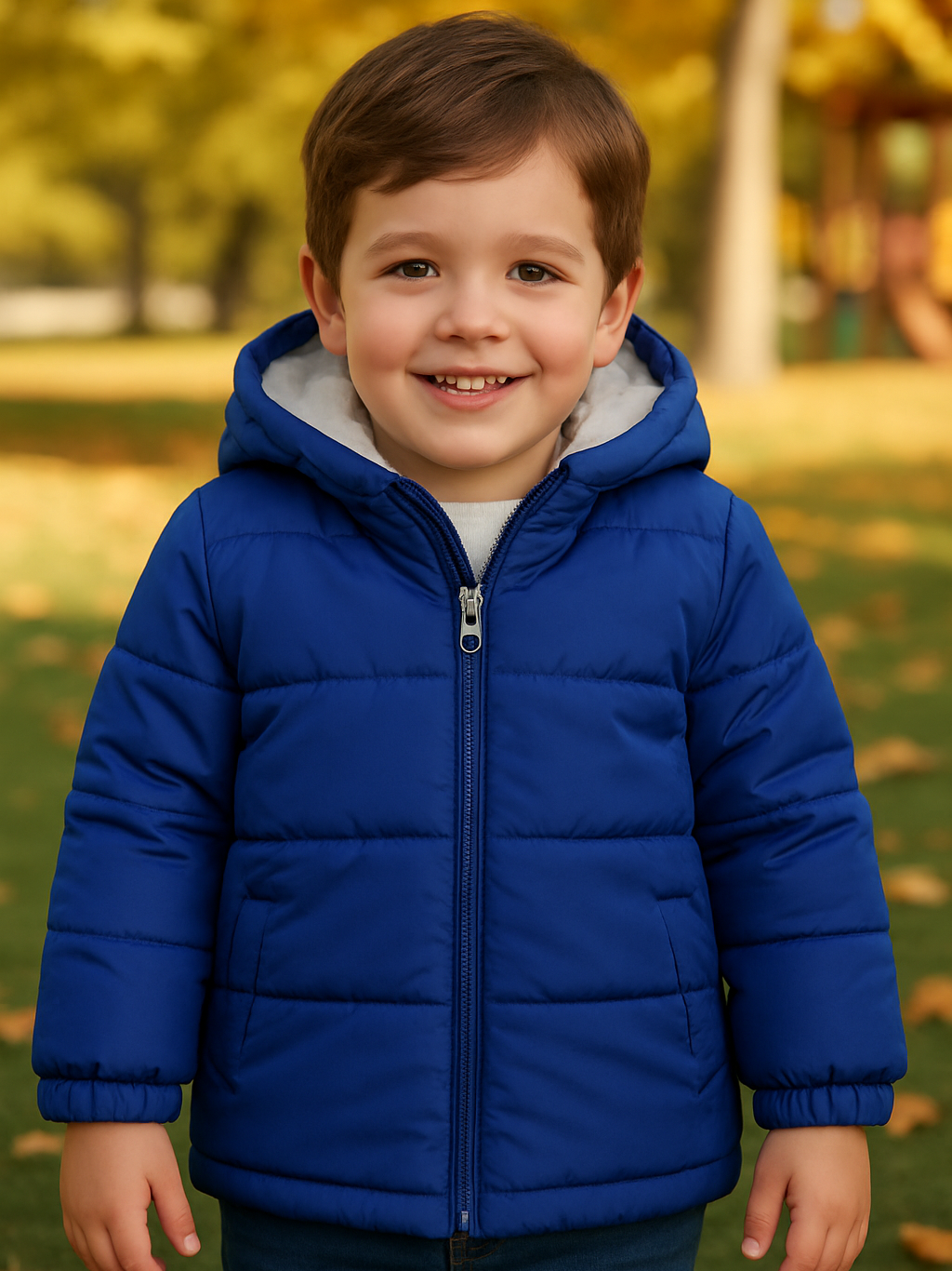 Civil Boys Jacket With Hood L/S #3236 (W-22)