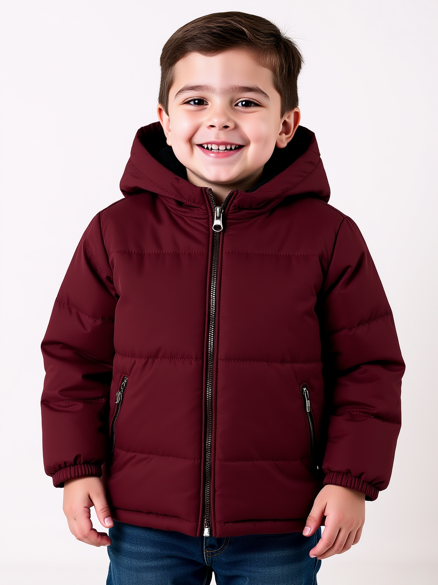 Civil Boys Jacket With Hood L/S #3236 (W-22)