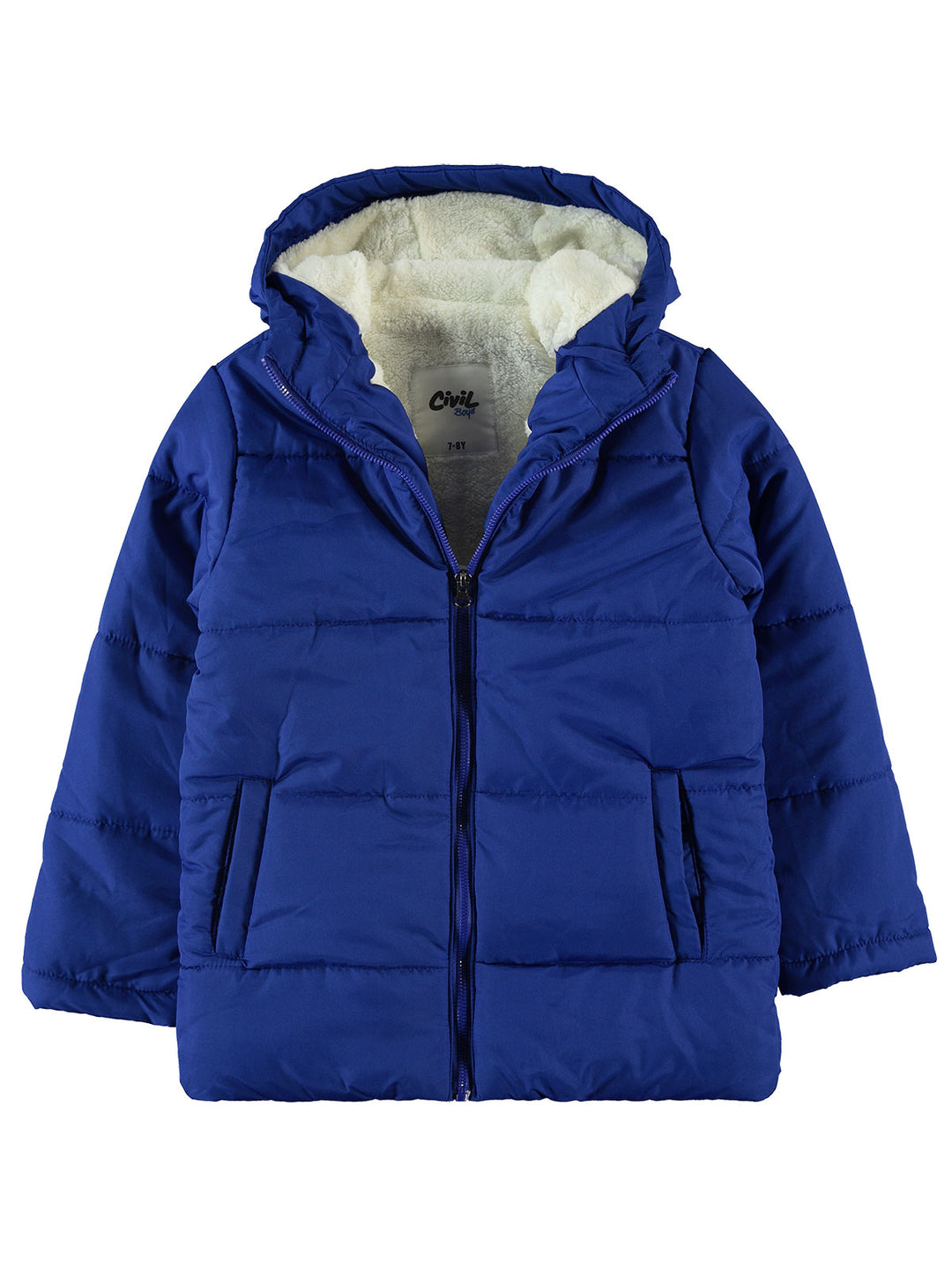 Civil Boys Jacket With Hood L/S #3237 (W-22)