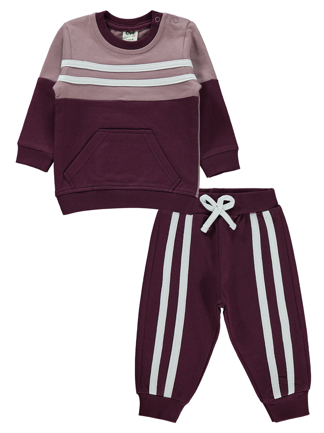 Civil Baby Pajama Suit Cotton L/S 2Pcs #7000-1 (W-22)