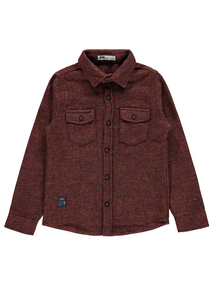 Civil Boys Shirt Falalen L/S #202201 (W-22)