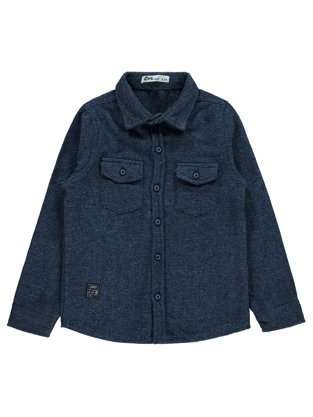 Civil Boys Shirt Falalen L/S #202202 (W-22)