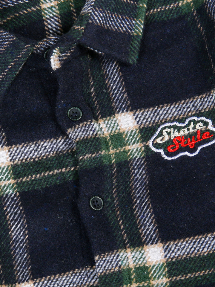 Civil Boys Shirt Check Falalen L/S #202211 (W-22)