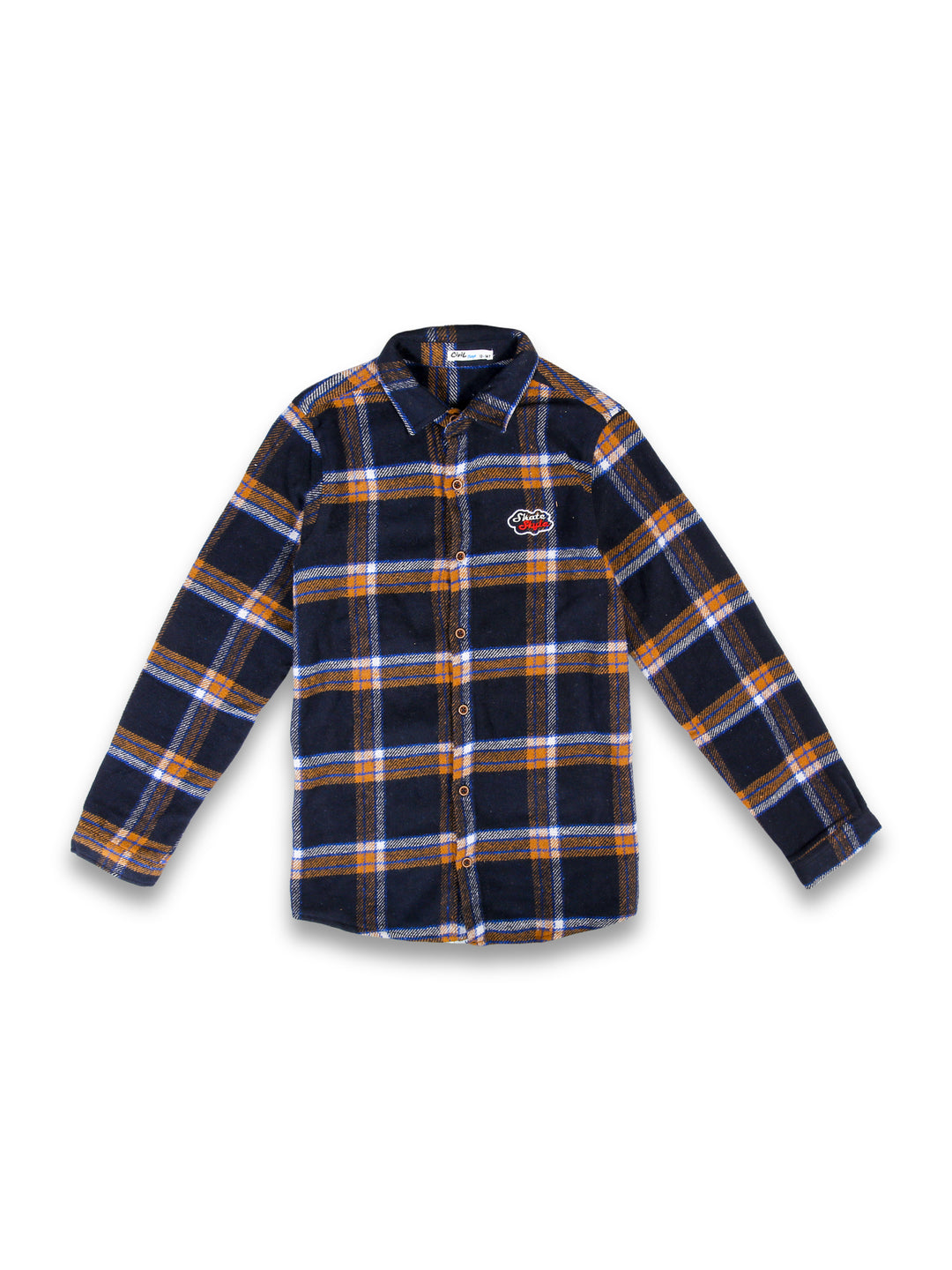 Civil Boys Shirt Check Falalen L/S #202212 (W-22)