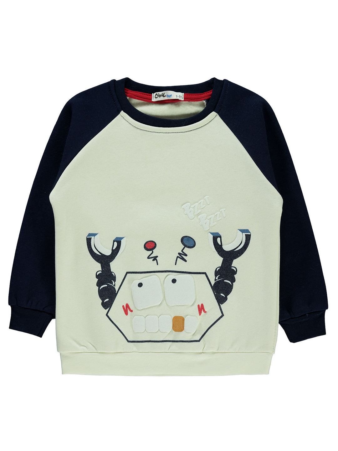 Civil Boys L/S Sweat Shirt Fleece #1014 (W-22)