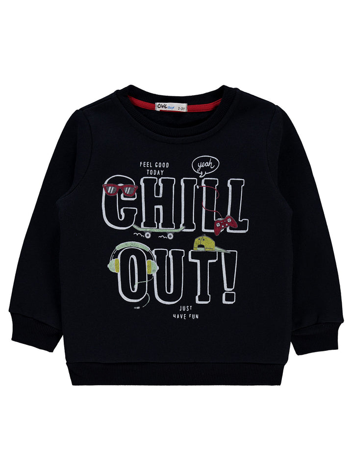 Civil Boys L/S Sweat Shirt Fleece #202207 (W-22)