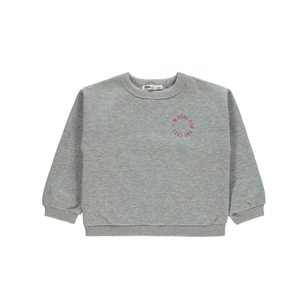 Civil Girls L/S Sweat Shirt Fleece #0813 (W-22)