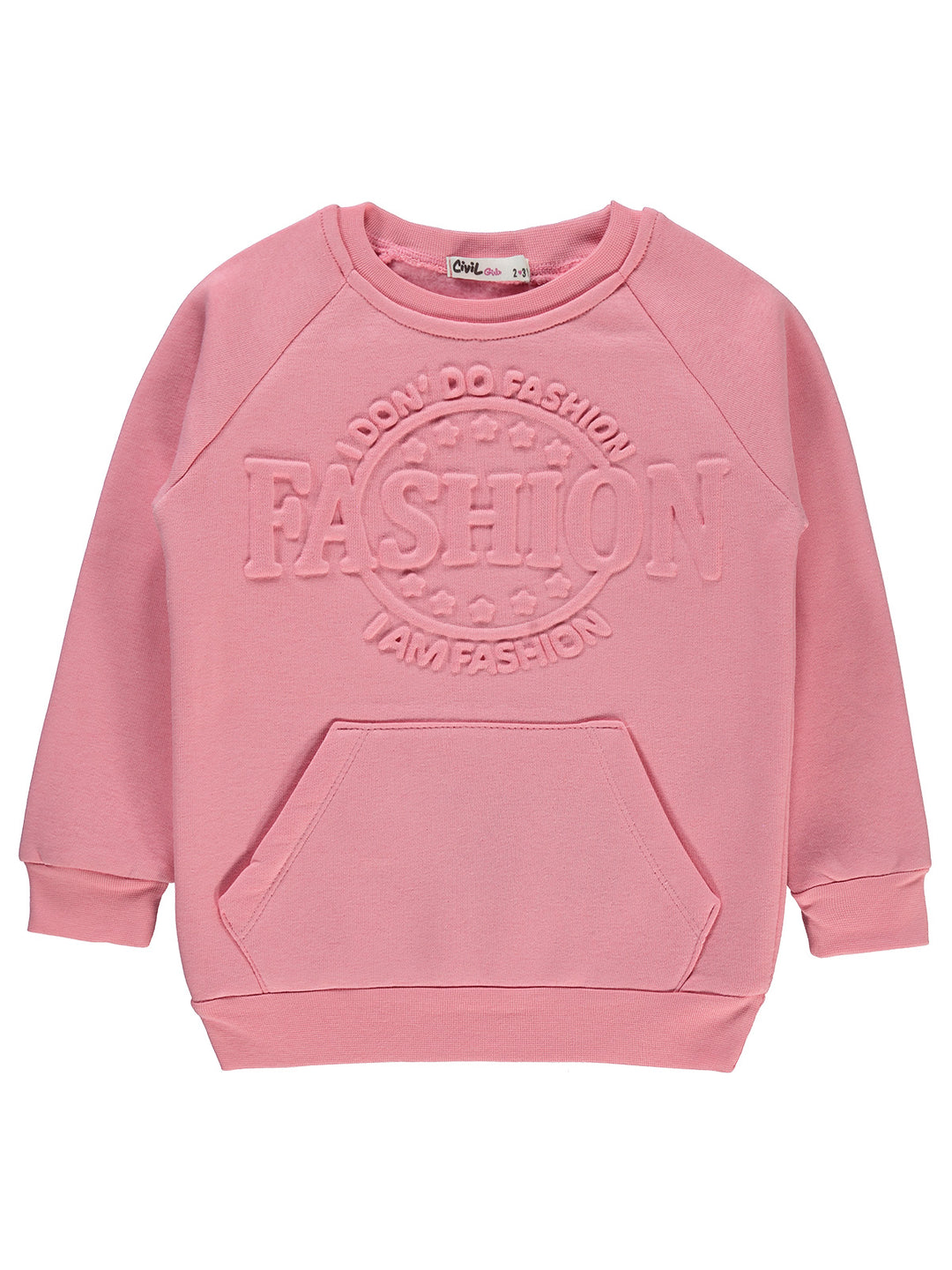 Civil Girls L/S Sweat Shirt Fleece #9991 (W-22)