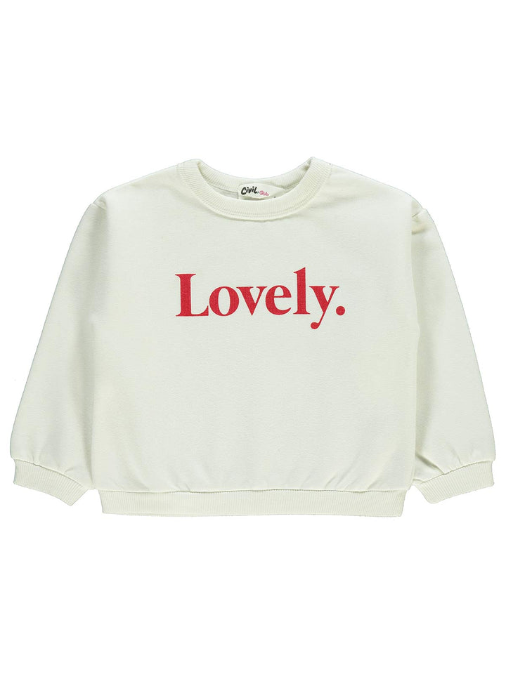 Civil Girls L/S Sweat Shirt Fleece #0429 (W-22)