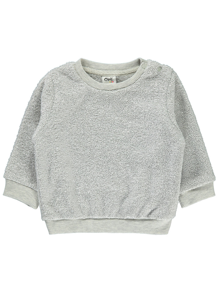 Civil Girls L/S Sweat Shirt Fleece #D223 (W-22)