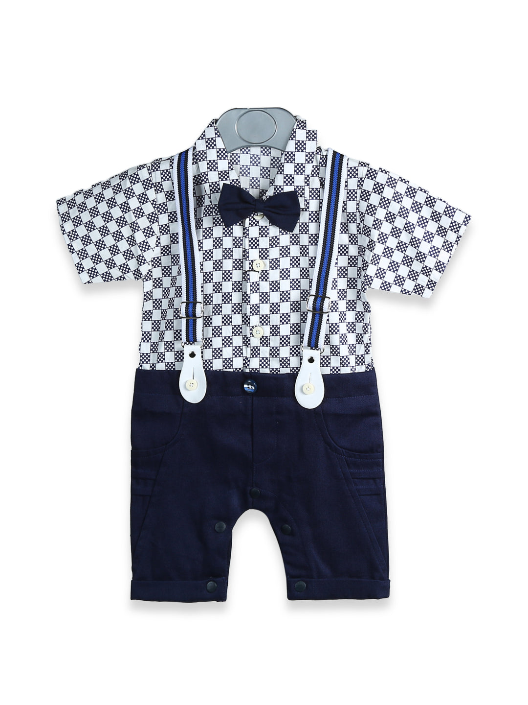 Bingobhoom Boys H/S Romper With Bow & Gallace #420 (W-22)
