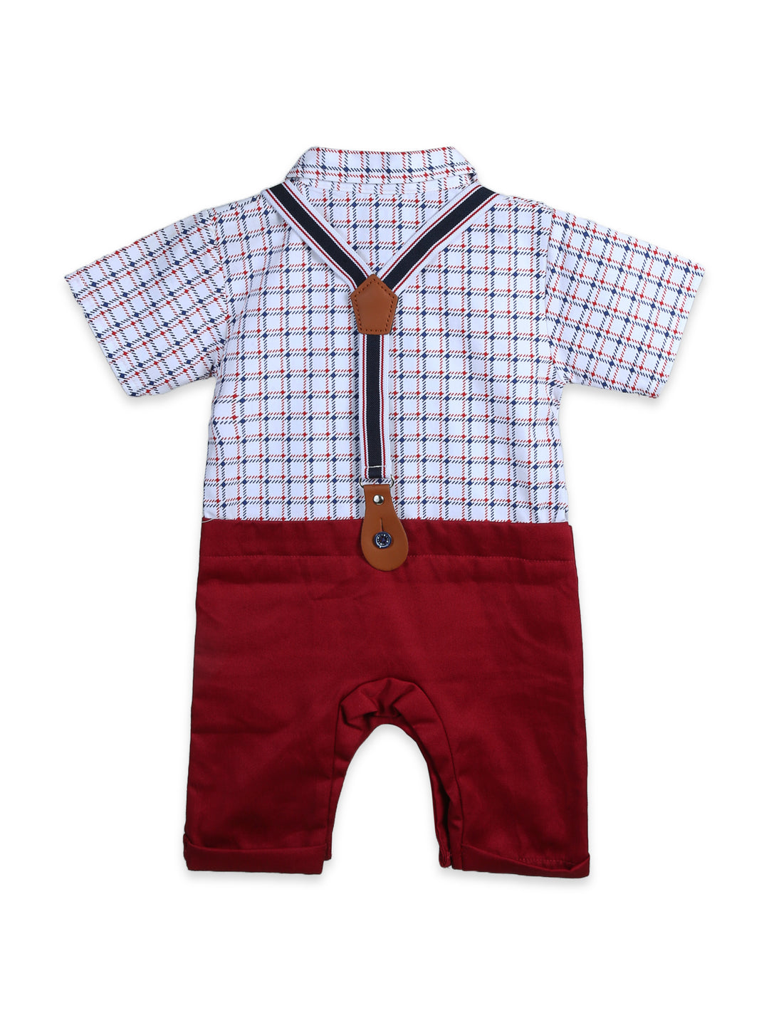 Bingobhoom Boys H/S Romper With Bow & Gallace #469 (W-22)