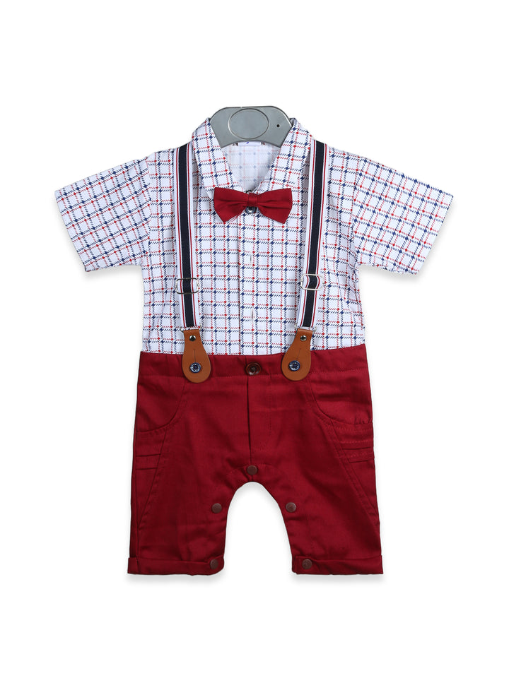 Bingobhoom Boys H/S Romper With Bow & Gallace #469 (W-22)