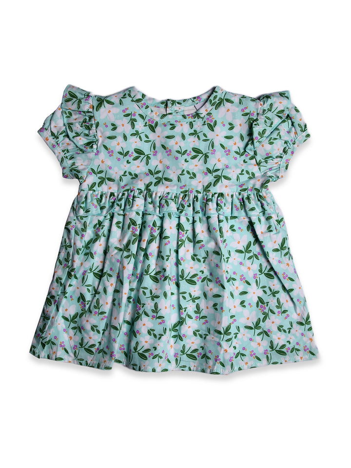 Little Me Girls Cotton Frock #D3274 (S-23)