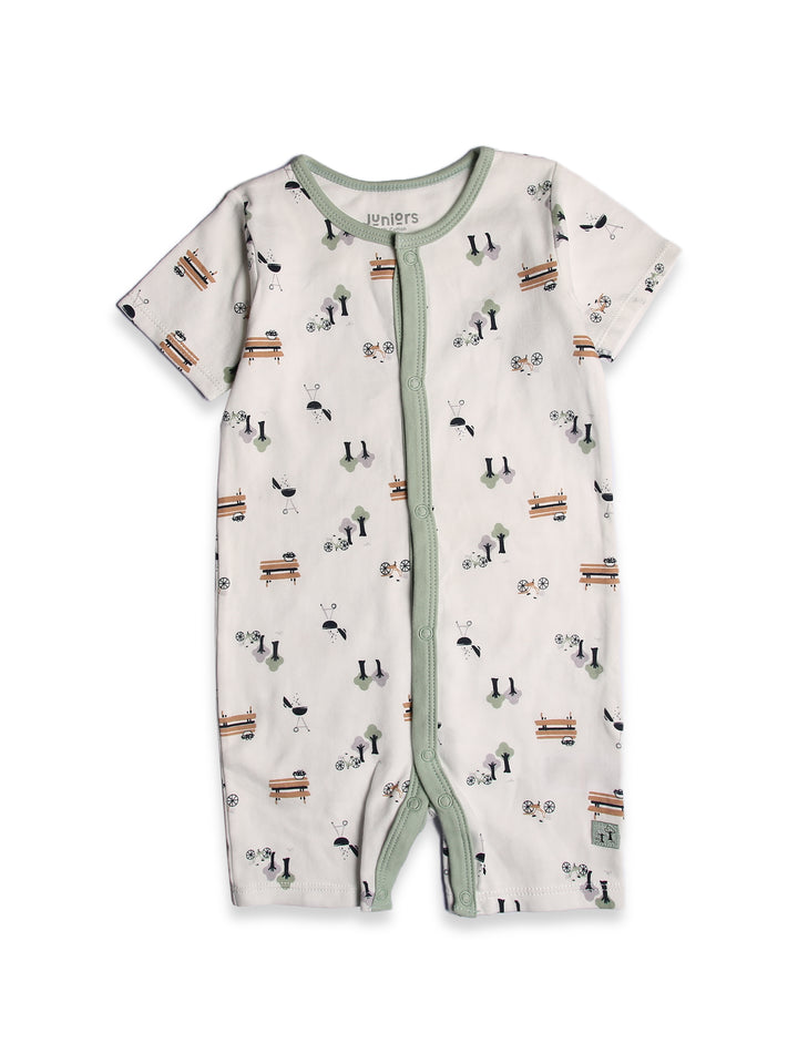 Junior Boys H/S Cotton Romper #01P (S-23)