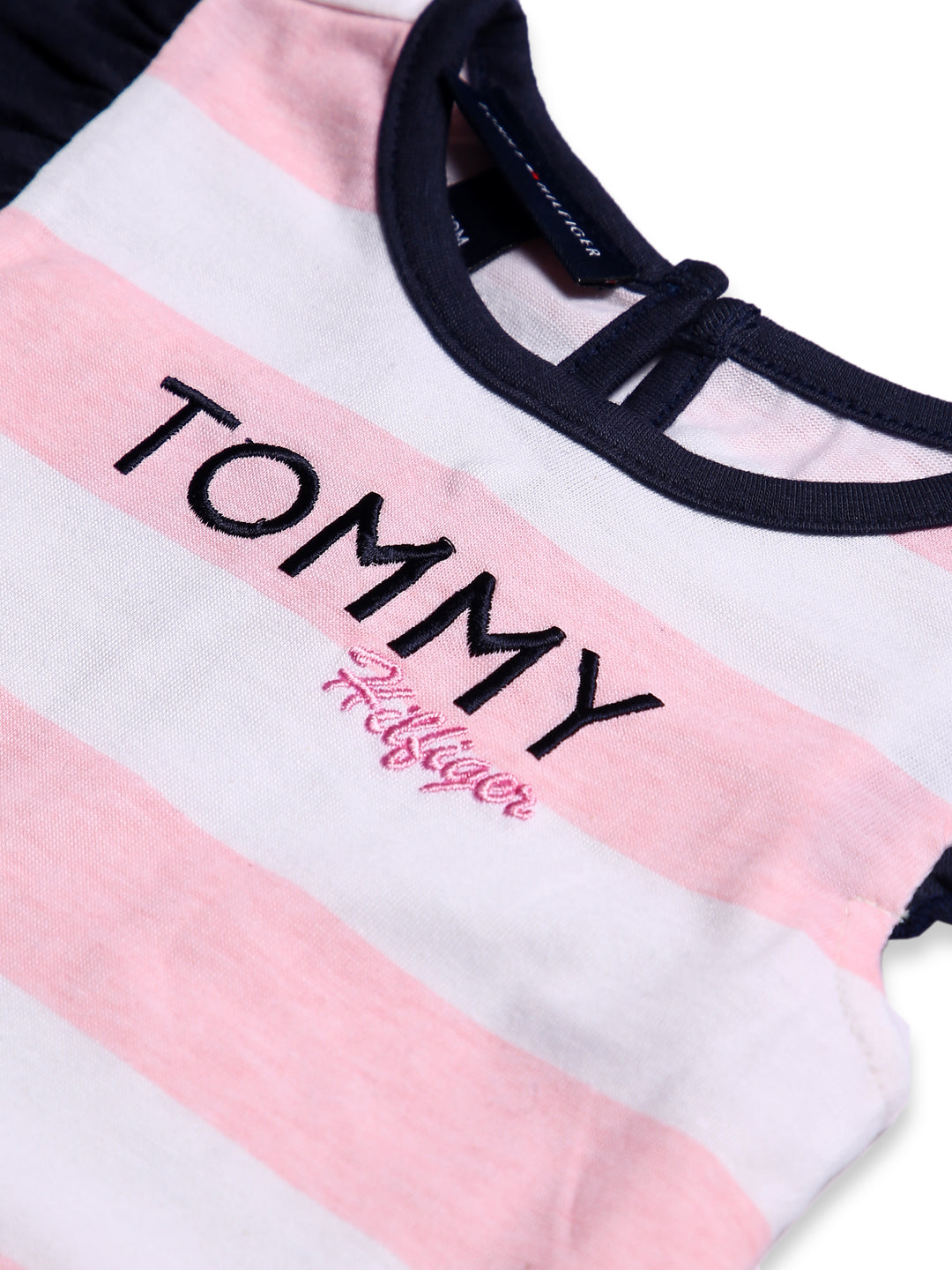 Tommy Hilfiger Girls H/S Cotton Tight Suit 2Pcs #BD-7 (S-23)