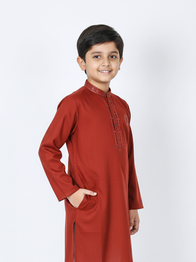 D2 Boys Kurta Shalwar Suit #186 (S-23)