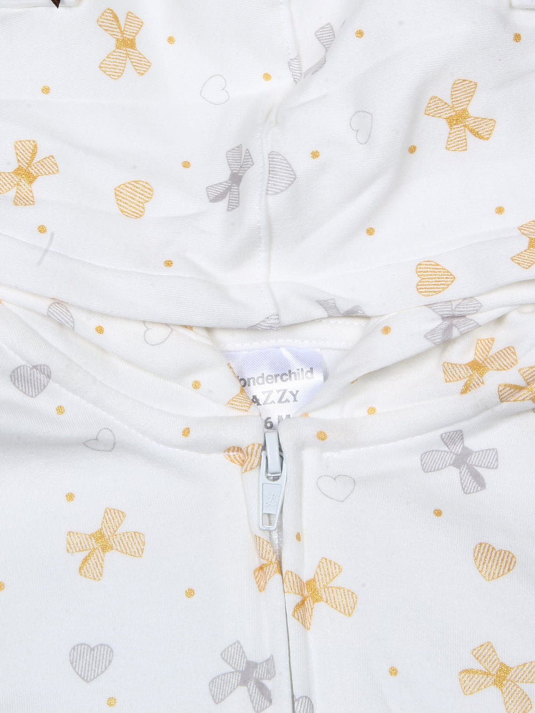 Wonder Child Girls L/S Cotton Tights Suit 3Pcs #048 (S-23)