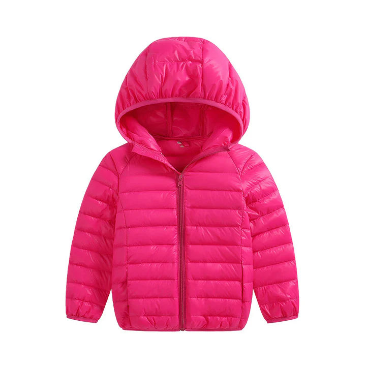 Imp Girls L/S Quilted Jacket With Hood #03 (W-23)