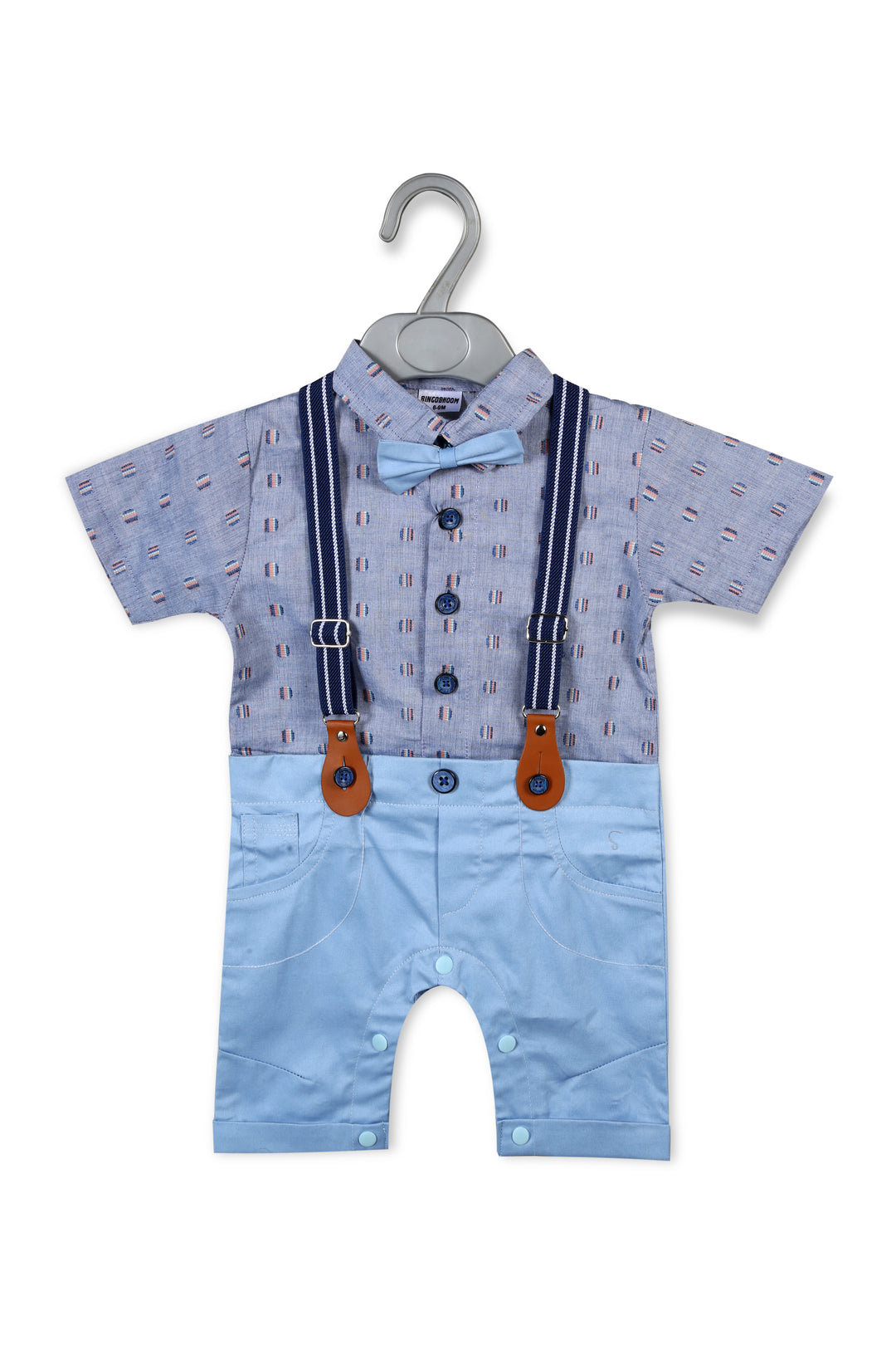 Bingobhoom Boys H/S Romper With Gallace #515 (S-24)